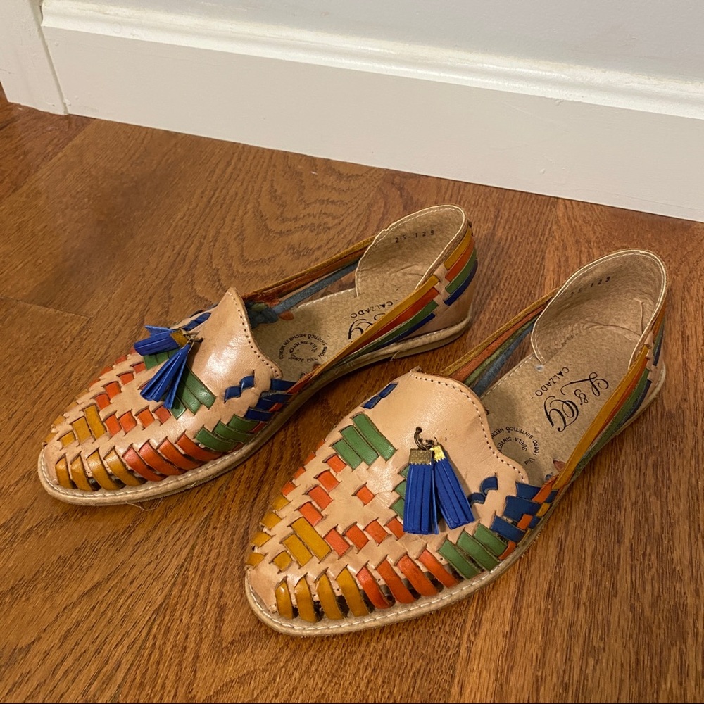 Authentic Mexican Shoes Flats Loafers